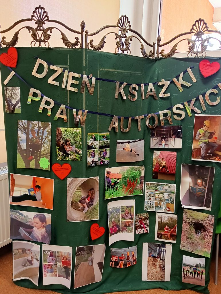Ja i książka w nietypowym miejscu
