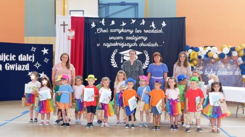27 czerwca odbyło się uroczyste zakończenie roku przedszkolnego