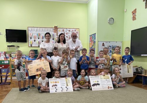 spotkanie z pszczelarzem w ramach projektu „Pszczoły – nasi mali bohaterowie”