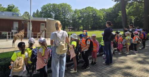 Przedszkolaki w krakowskim ZOO