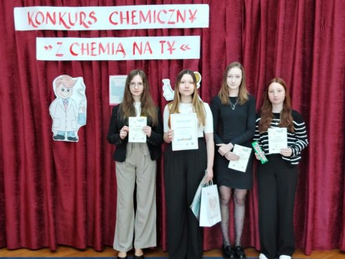 Konkurs międzyszkolny "Z chemią na Ty"